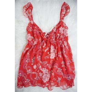 Victoria's Secret Floral Babydoll Lingerie